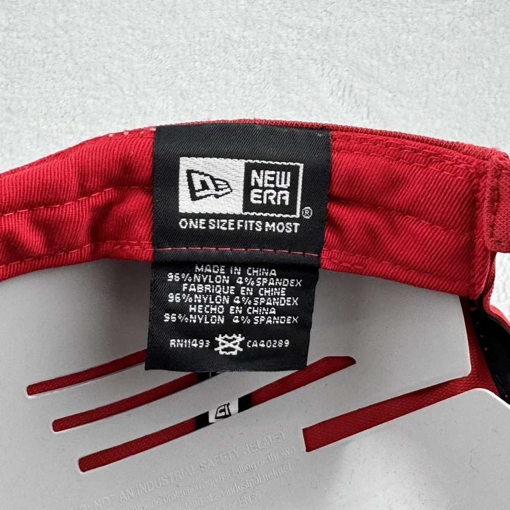 Texas Rangers Hat Cap‎ Strap Back Mens One Size Red White MLB Baseball New Era - Picture 5 of 6